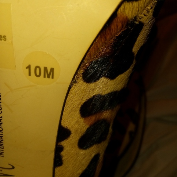 Size 10M Stiletto Open Toe Booties - Picture 4 of 7